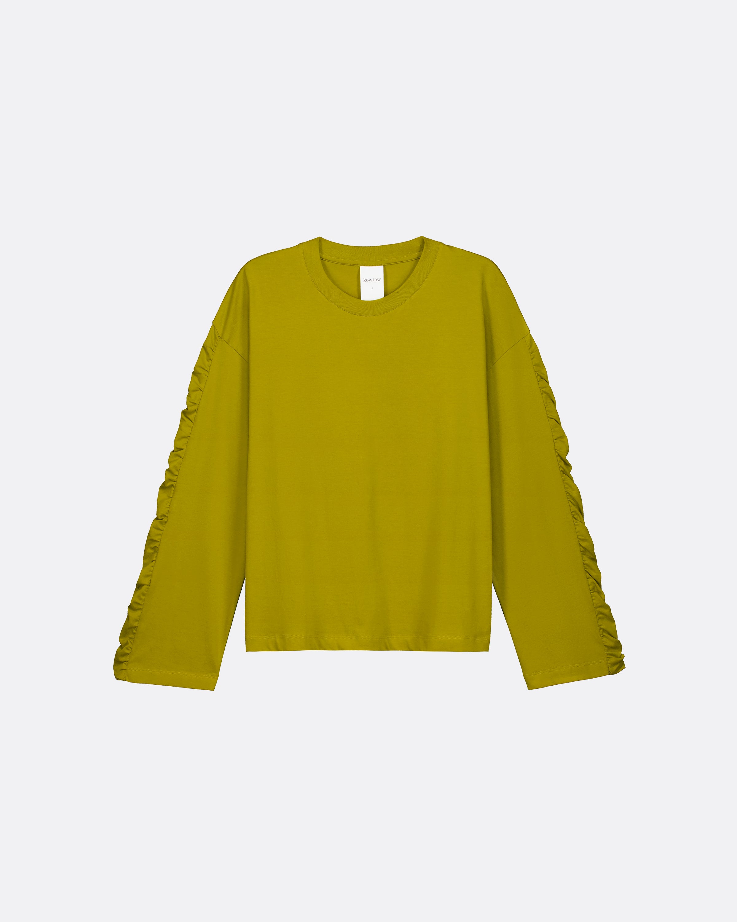 Kowtow Ripple Tee – Deep Citrus