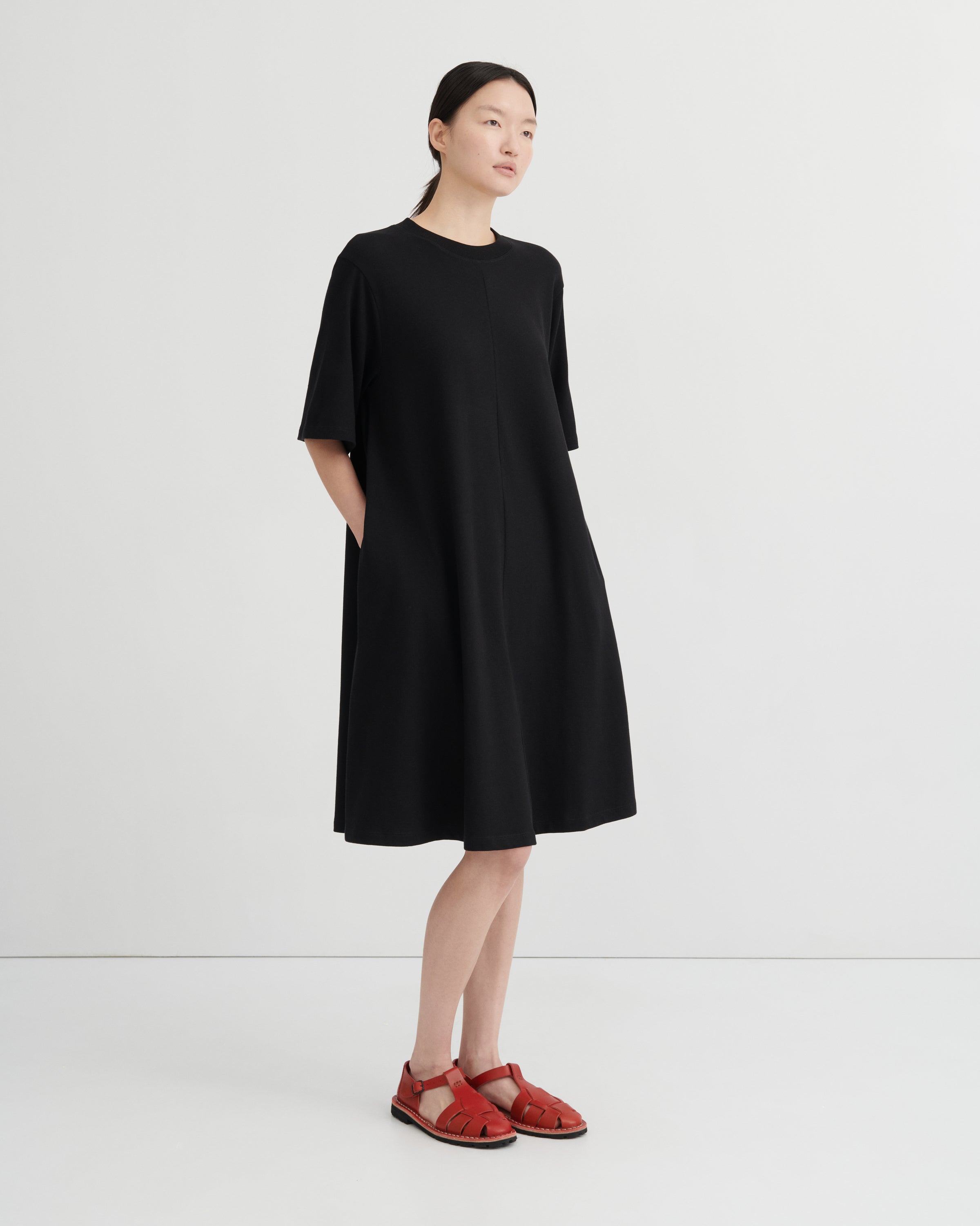 Kowtow Silhouette Dress – Black