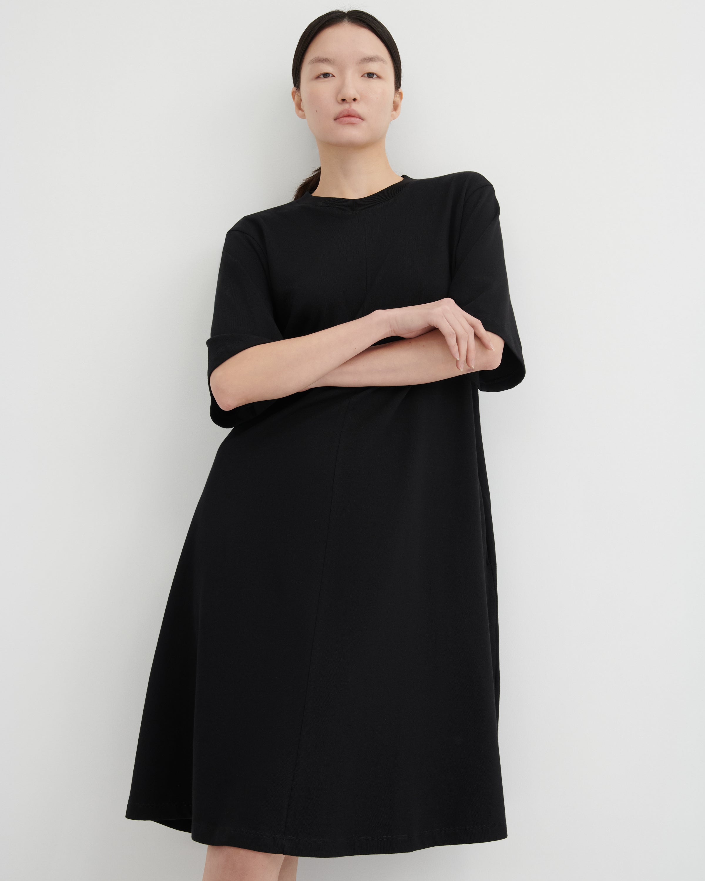 Kowtow Silhouette Dress – Black