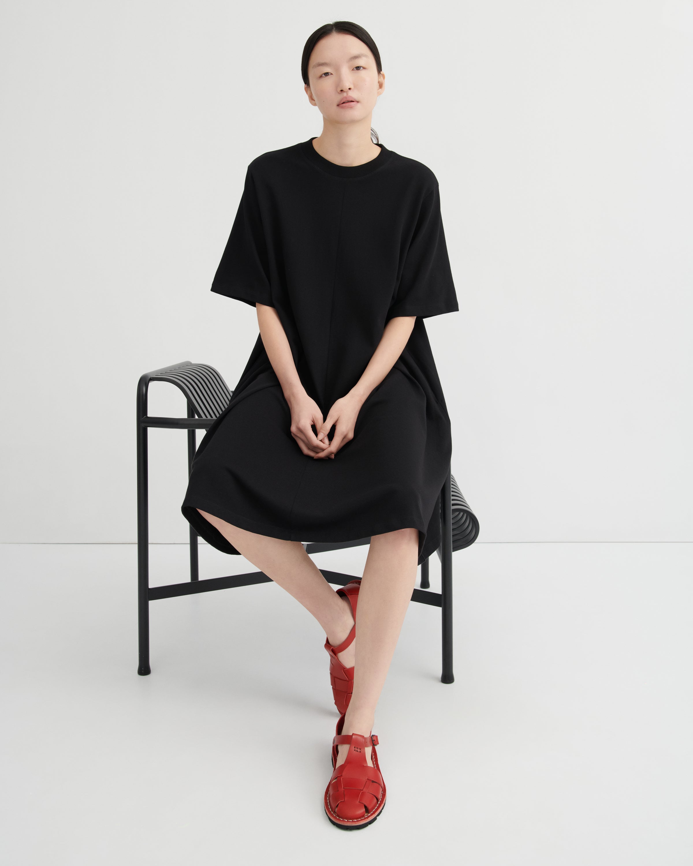 Kowtow Silhouette Dress – Black