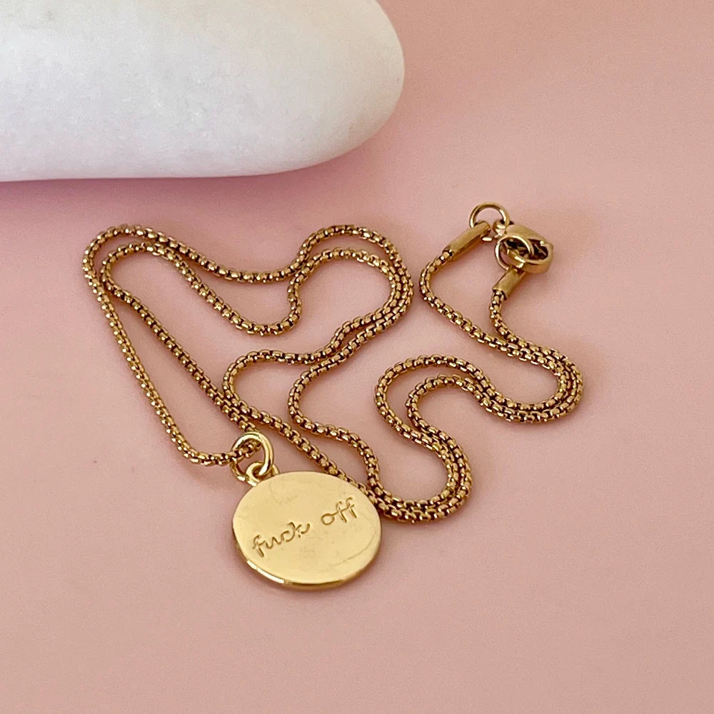 Penny Foggo – Swear Necklace Gold