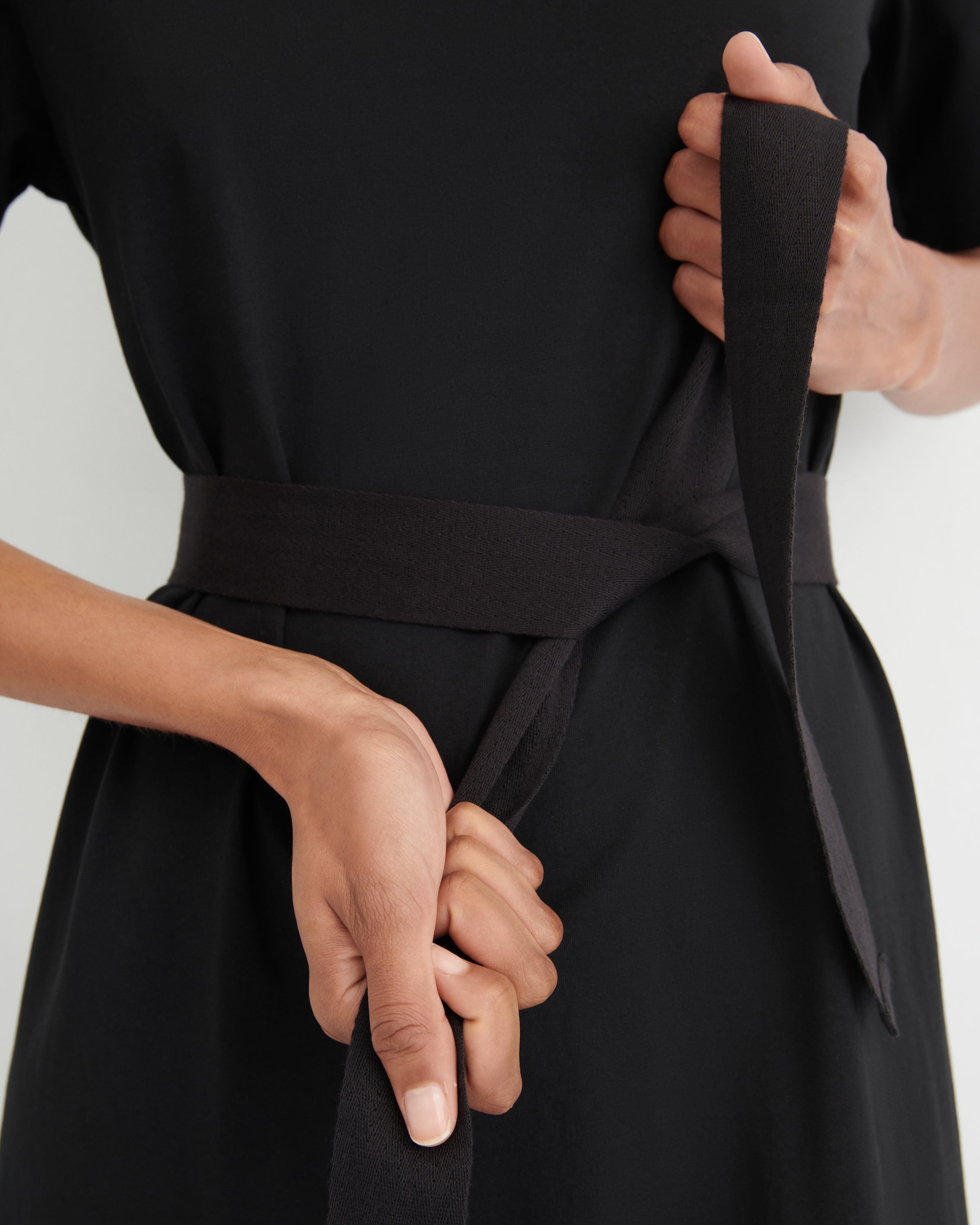 Kowtow T-Shirt Swing Dress – Black