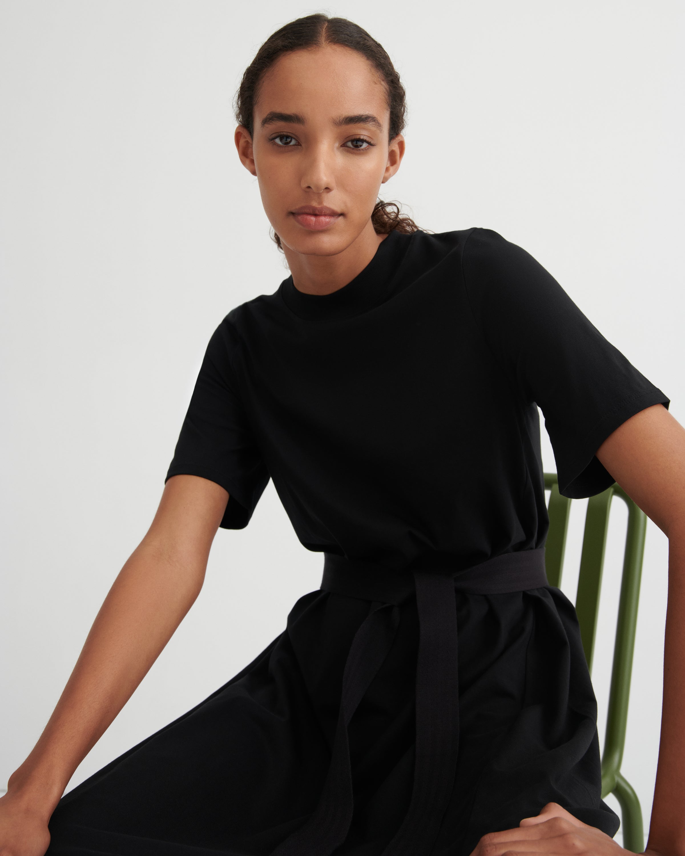 Kowtow T-Shirt Swing Dress – Black