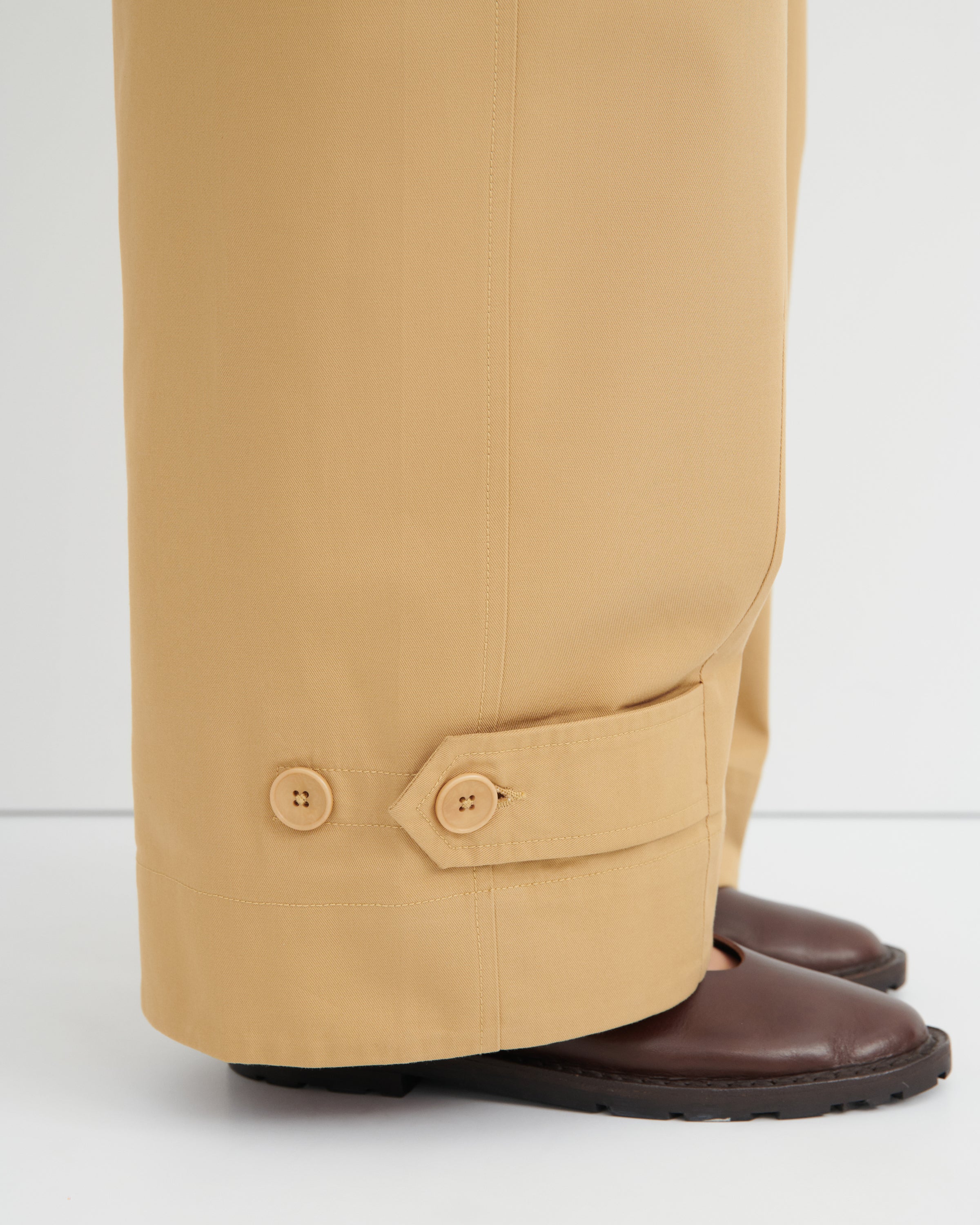 Kowtow Tab Trouser – Driftwood