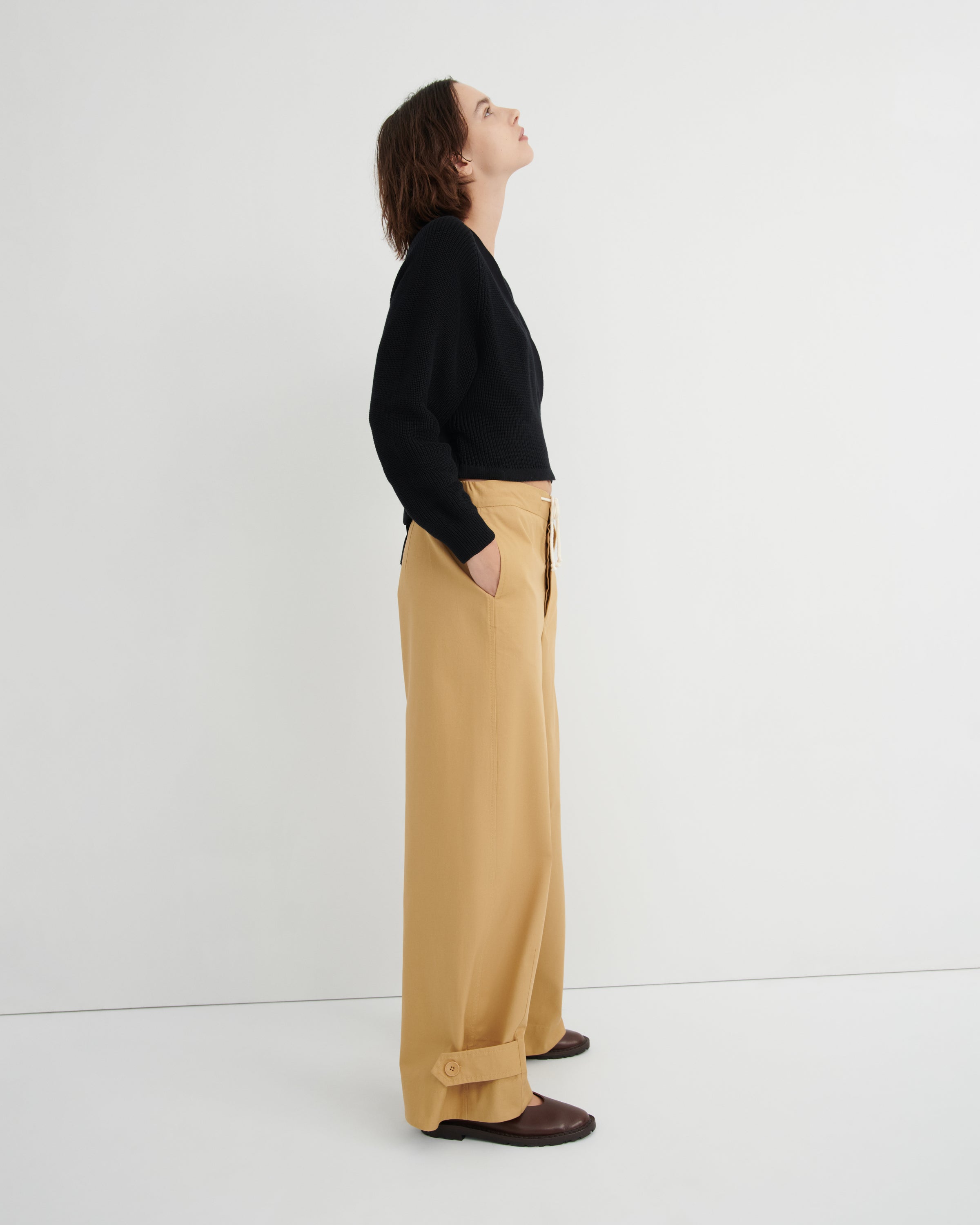 Kowtow Tab Trouser – Driftwood