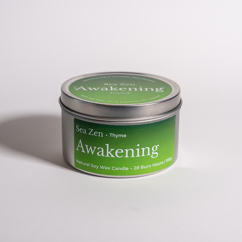Sea Zen Thyme scented soy candle