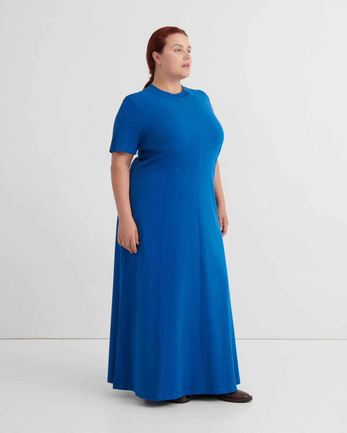 Kowtow Topic Dress Indigo