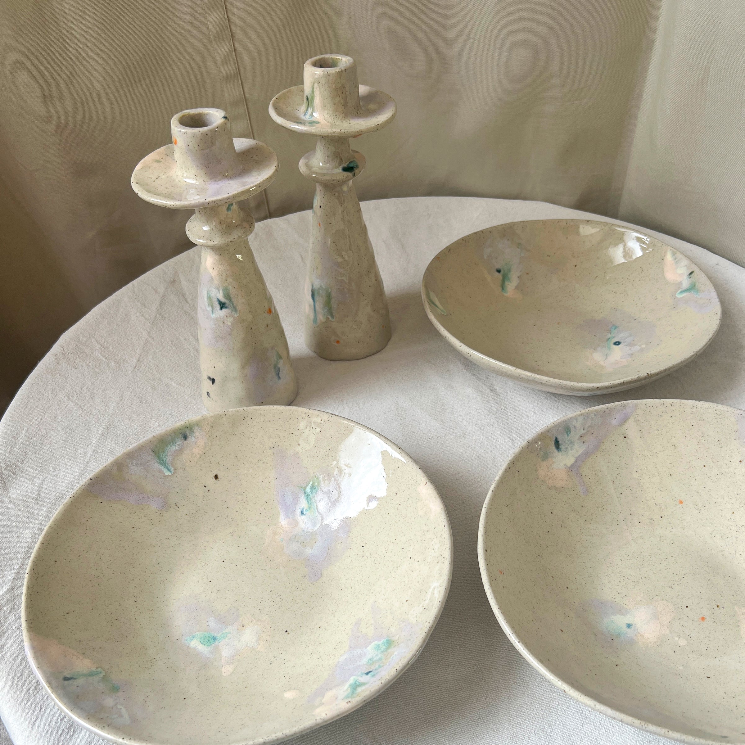 Wundaire Everything Bowl – Fleur glaze